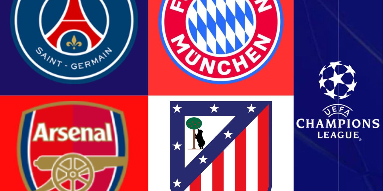 PSG Tantang Bayern Munich, Atletico Madrid Hadapi Arsenal