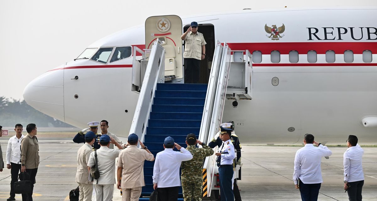 Presiden Prabowo Pantau Karhutla Sumatera Jambi Dan Lampung