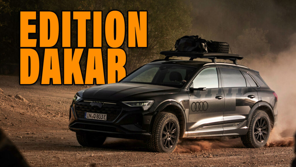 Audi Q8 e-tron Edition Dakar: SUV Listrik Bergaya Reli Ketahanan