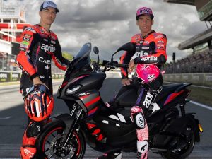 Aprilia SR GT 200 Replica Tampil Dengan Livery Factory Racing