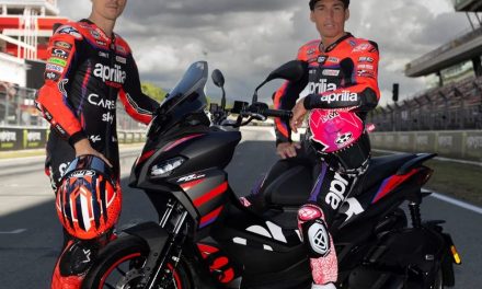 Aprilia SR GT 200 Replica Tampil Dengan Livery Factory Racing