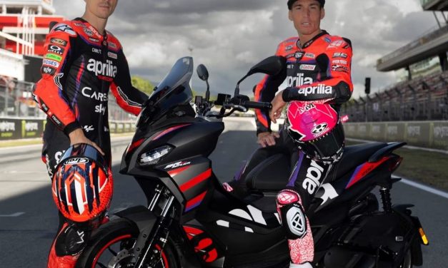 Aprilia SR GT 200 Replica Tampil Dengan Livery Factory Racing