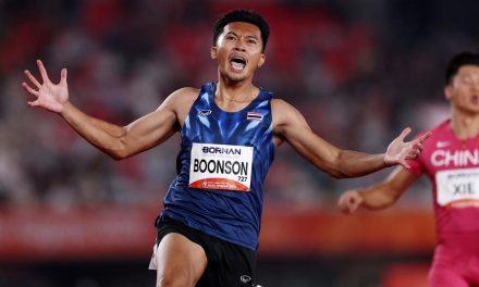 Puripol Boonson Bawa Pulang Emas 200m Putra Di Aichi-Nagoya