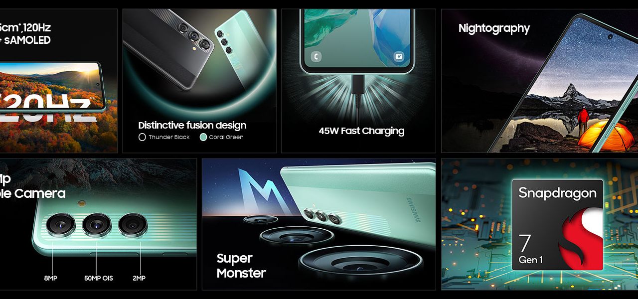 Samsung Galaxy M55s 5G Bawa Kamera 50 MP OIS Dan Bicolor