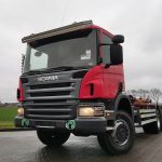 Scania P360-B 6×4 Euro 5 Tebar Fitur Driver Support Irit Bensin